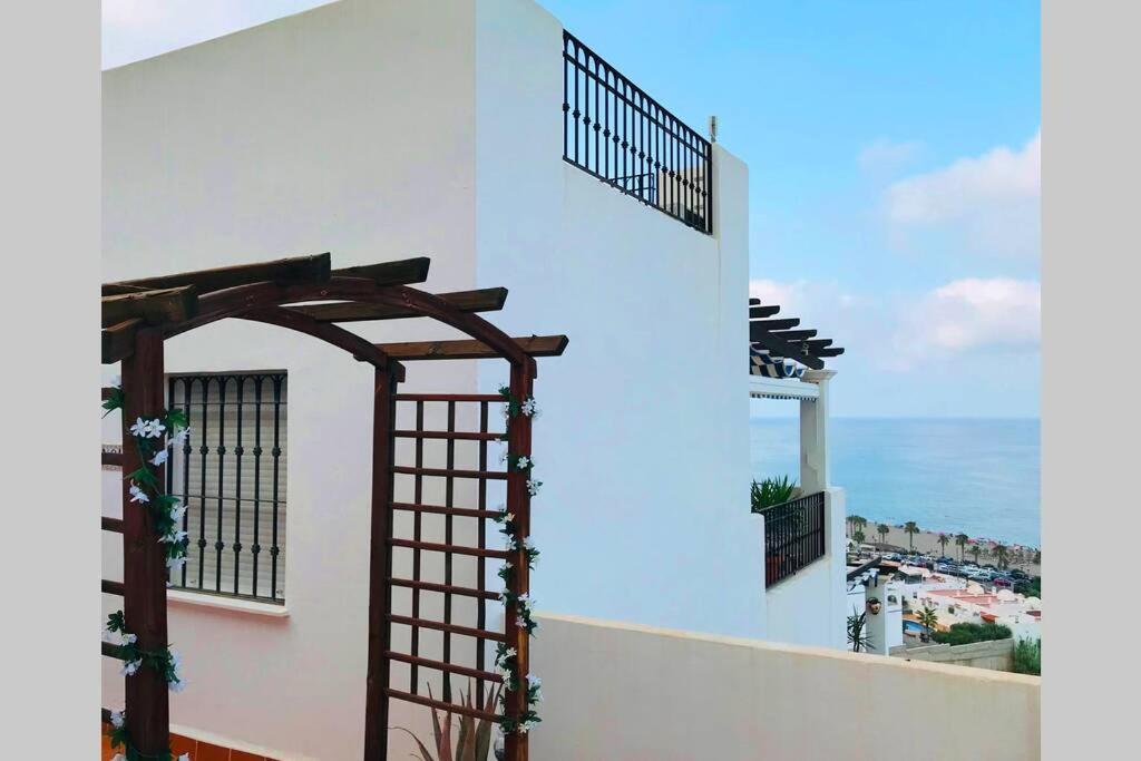 Penthouse With Large Terrace And Roof Solarium, With Amazing Sea Views Mojácar Exterior foto