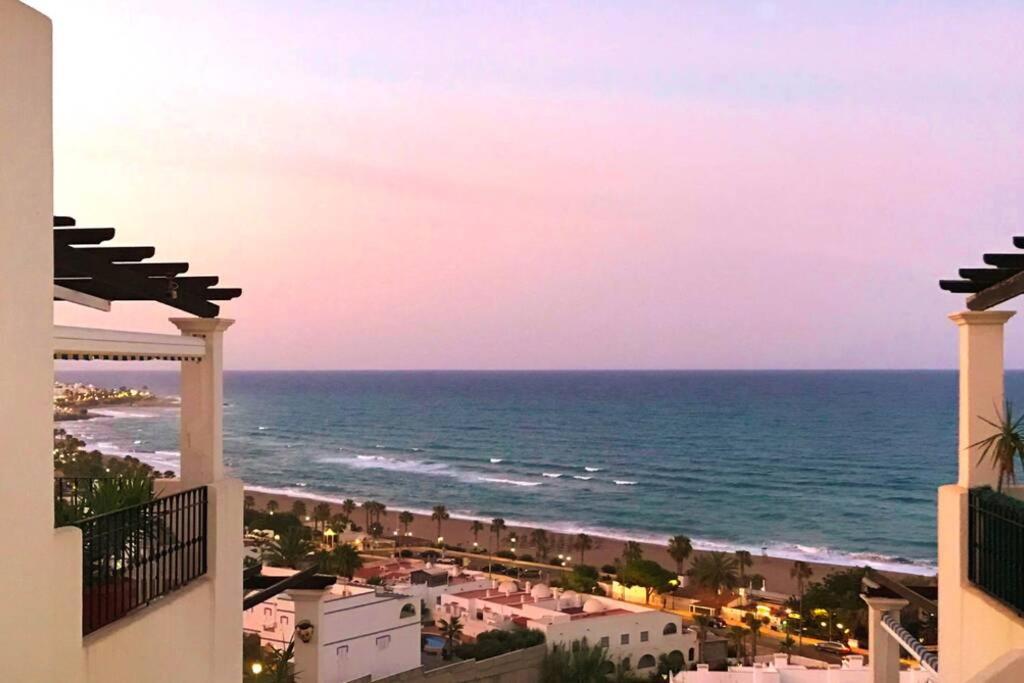 Penthouse With Large Terrace And Roof Solarium, With Amazing Sea Views Mojácar Exterior foto